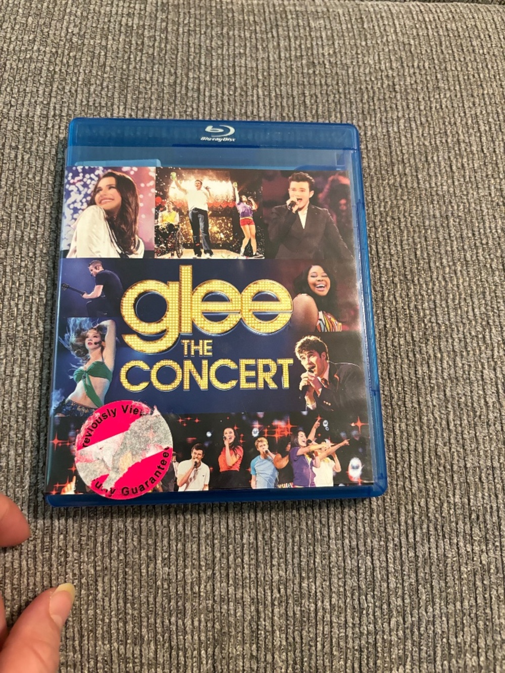 Glee concert blu-ray